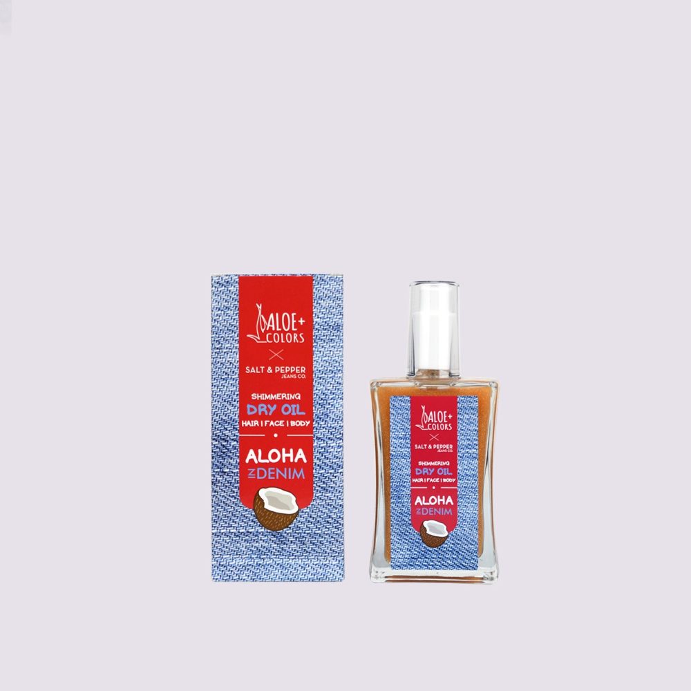 Aloha in Denim Shimmering Dry Oil 100ml - Image 2