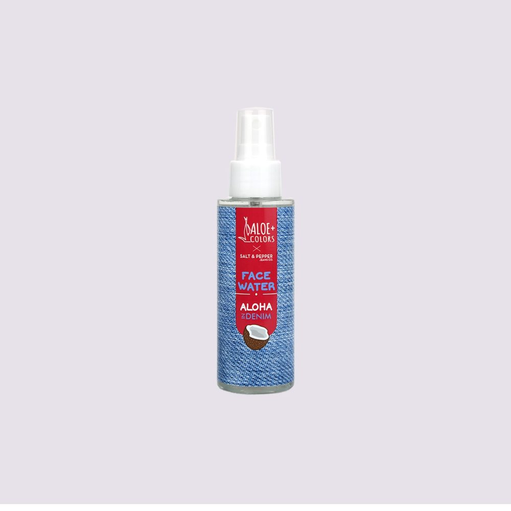 Aloha in Denim Face Water