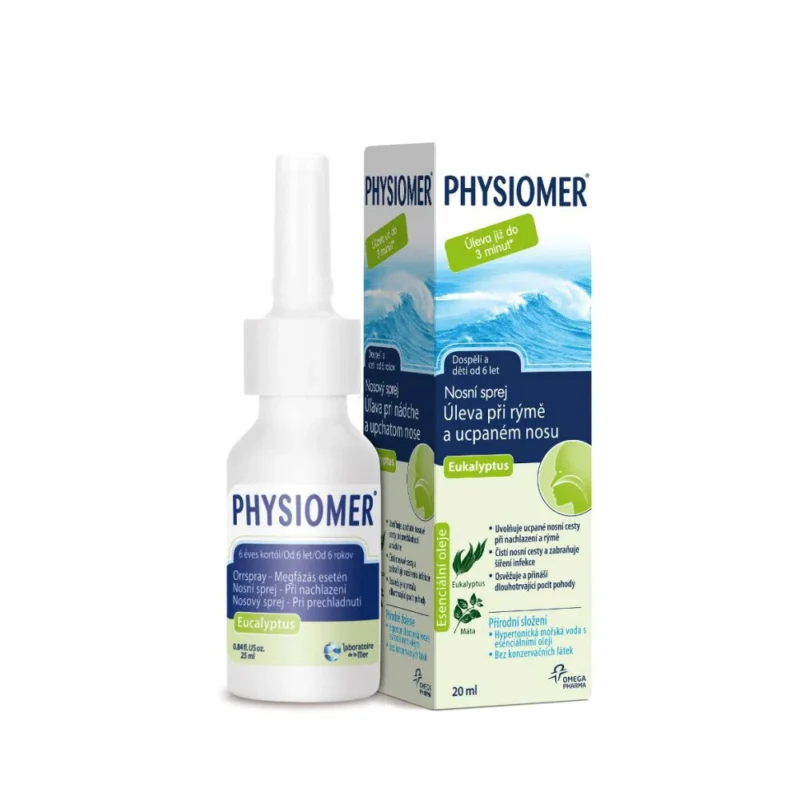 Physiomer Nasal Spray Pocket Ευκάλυπτος