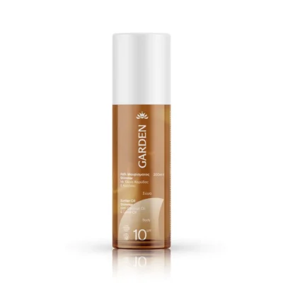 Garden Shimmer Suntan Oil with Cococnut and Carrot Oil SPF10