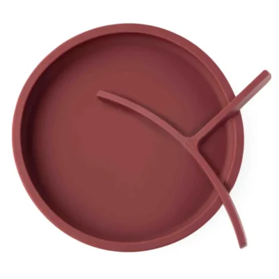 Eco Rascals Silicone Plate with Removable Divider