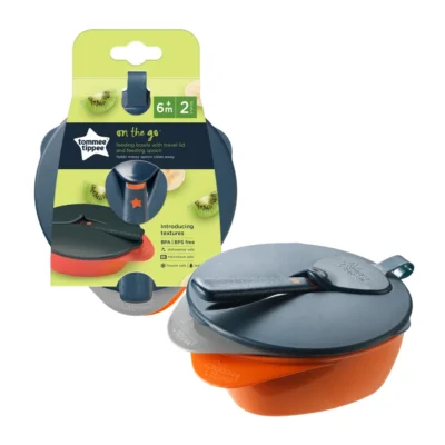 tommee tippee EASY SCOOP BOWL WITH LID & SPOON
