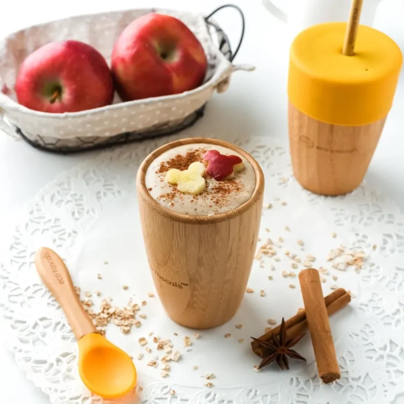 Eco Rascals Bamboo Owl Plate Weaning Set