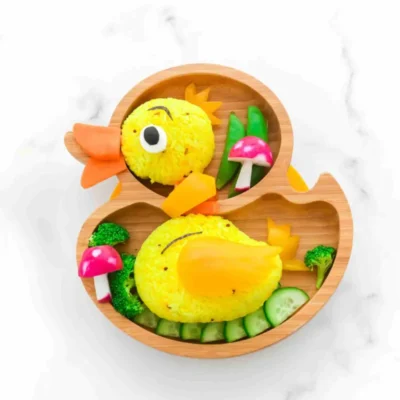 Eco Rascals Bamboo Duck Plate