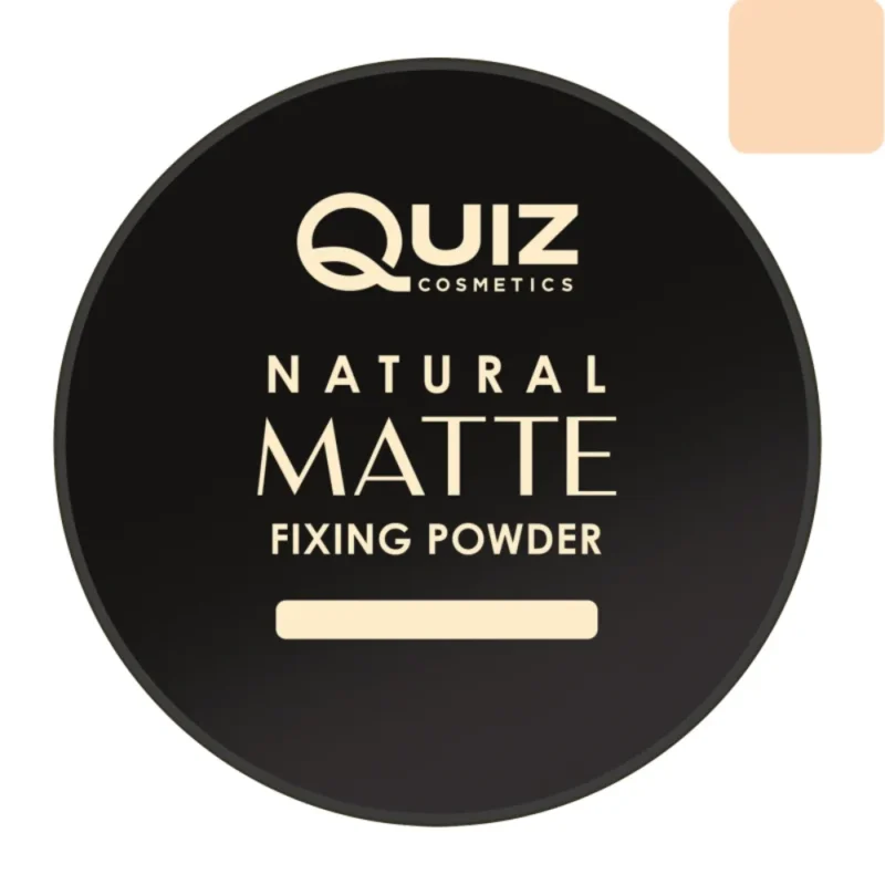 Quiz Natural Matte Fixing Powder