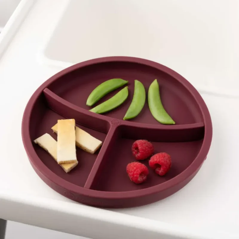 Eco Rascals Silicone Plate with Removable Divider