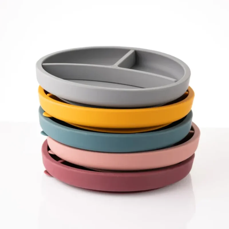 Eco Rascals Silicone Plate with Removable Divider