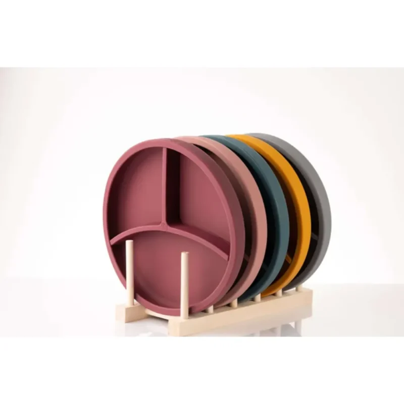 Eco Rascals Silicone Plate with Removable Divider
