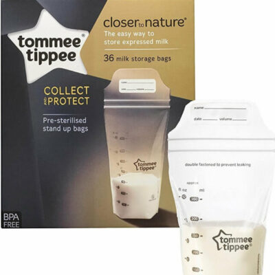Tommee Tippee Closer To Nature 36x Milk-Storage-Bags-Al-Σακουλάκια-Αποθήκευσης-Μητρικού-Γάλακτος-36τεμ-x-350ml-2
