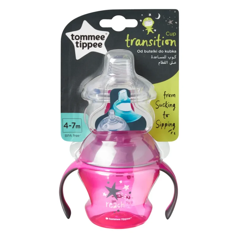Tommee Tippee Transition Cup 4m Blue 150ml