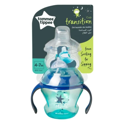Tommee Tippee Transition Cup 4m Blue 150ml