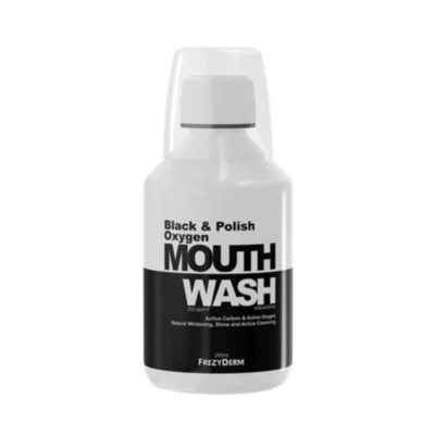 FREZYDERM BLACK & POLISH OXYGEN MOUTHWASH