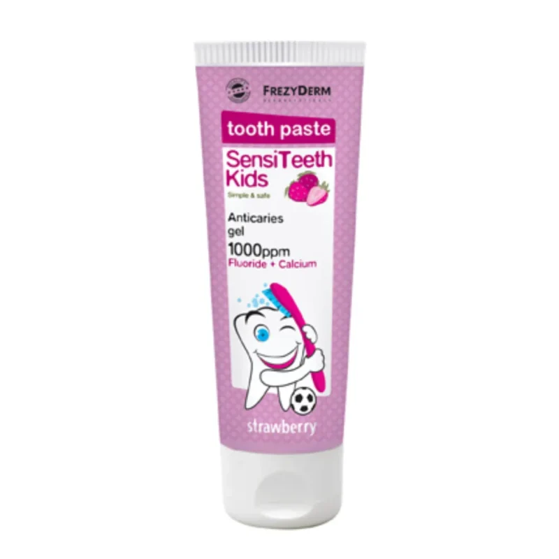 FREZYDERM SENSITEETH KIDS TOOTH PASTE 1000ppm