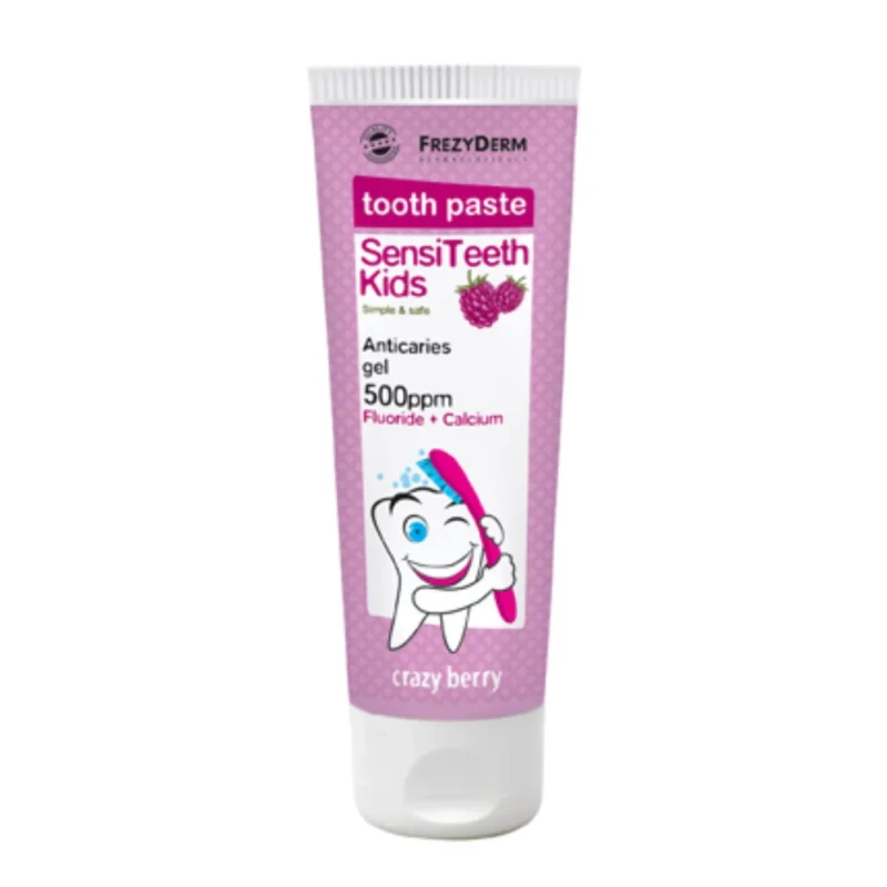 FREZYDERM SENSITEETH KID'S TOOTHPASTE 500ppm