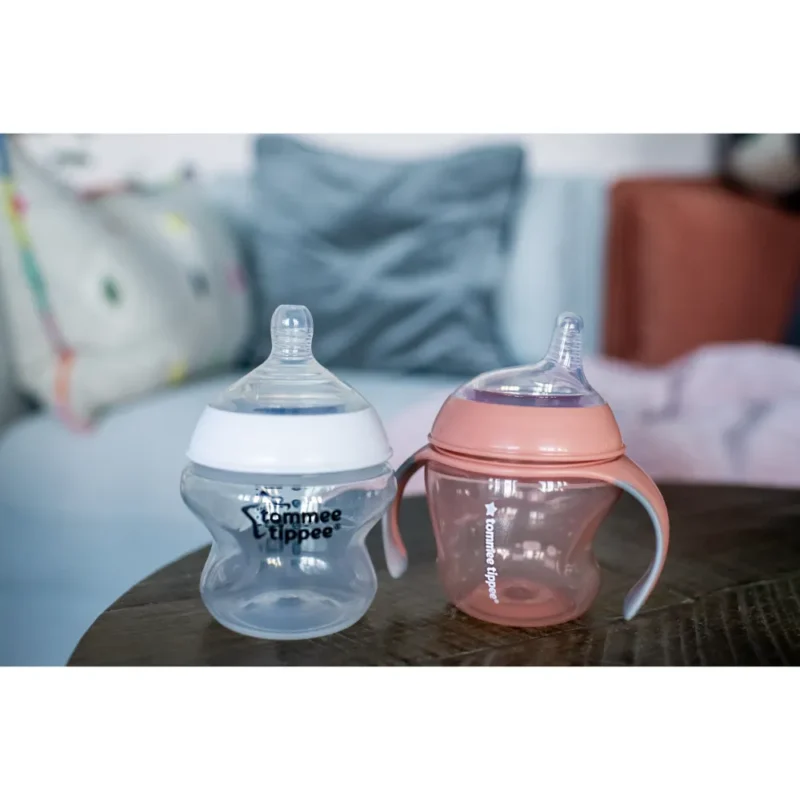 Tommee Tippee Closer To Nature BOTTLE TO CUP RED