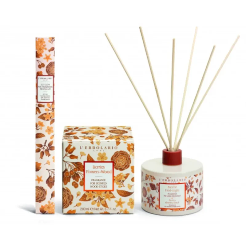 Αρωματικό χώρου με ξύλινα στικ Bacche Fiori Legni