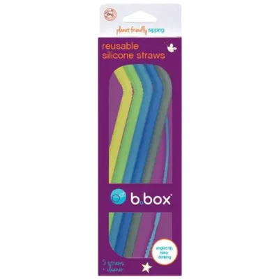 BBox reusable silicone straws 5pcs