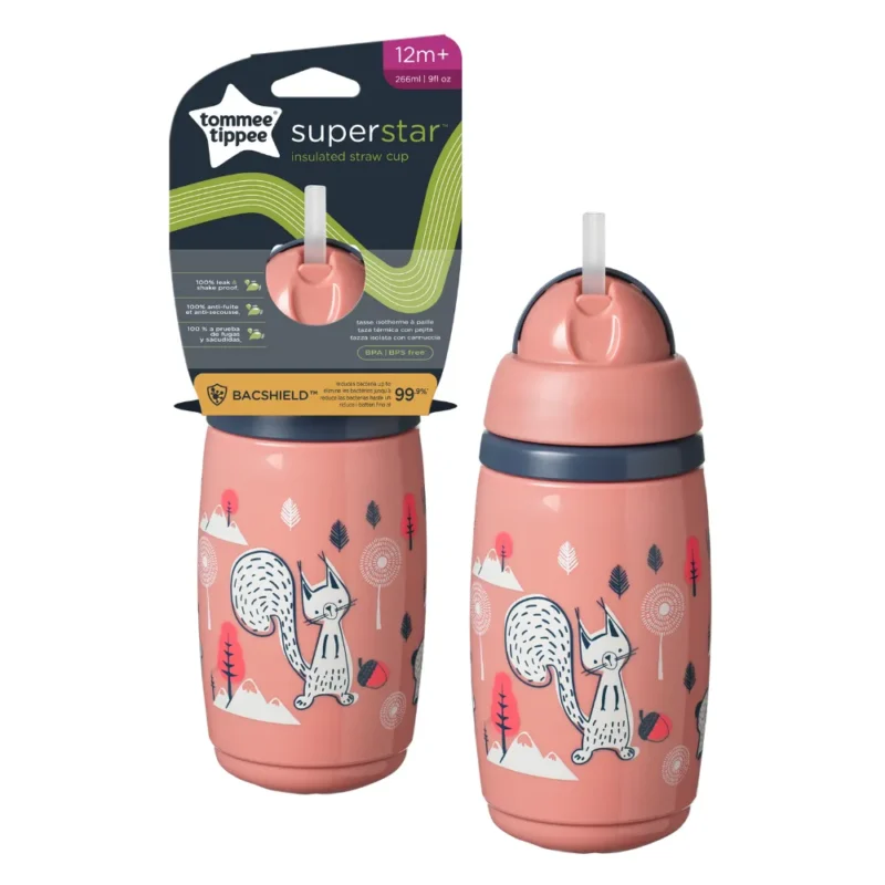 Tommee Tippee INSULATED STRAW CUP 266ml