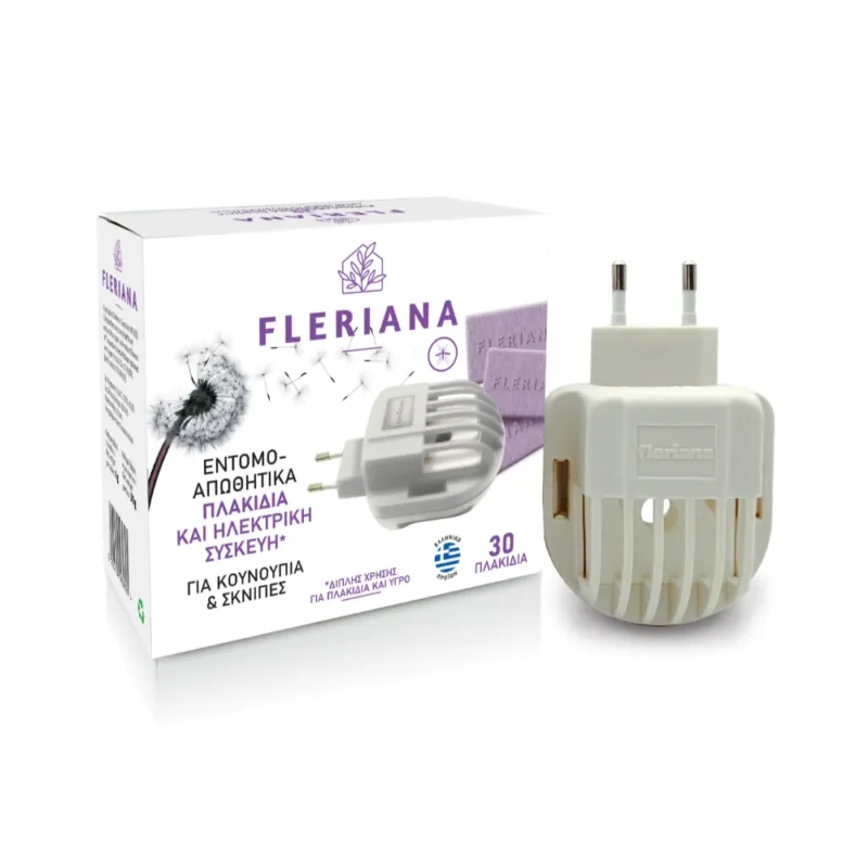 FLERIANA ΕΝΤΟΜΟΑΠΩΘΗΤΙΚΑ ΠΛΑΚΙΔΙΑ ΚΑΙ ΗΛΕΚΤΡΙΚΗ ΣΥΣΚΕΥΗ