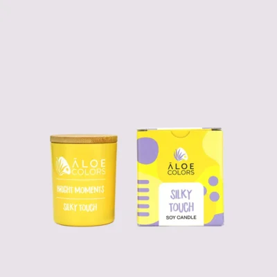Aloe Colors Scented Soy Candle Silky Touch