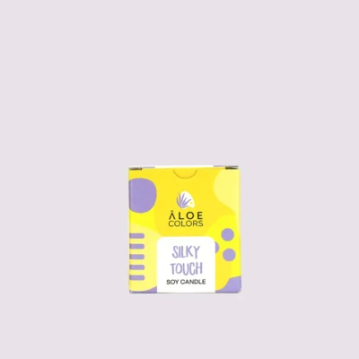 Aloe Colors Scented Soy Candle Silky Touch