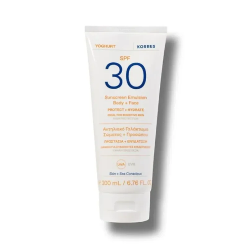 KORRES Yoghurt Sunscreen Emulsion spf30