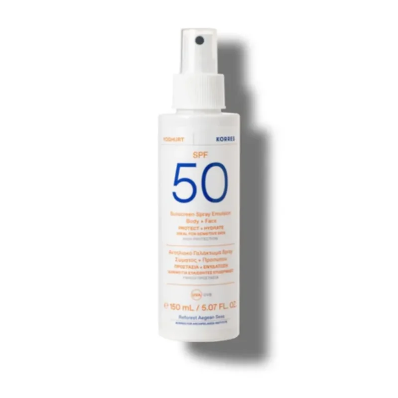 KORRES Yoghurt Sunscreen Spray Emulsion Spf 50