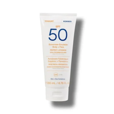 KORRES Yoghurt Sunscreen Emulsion spf50