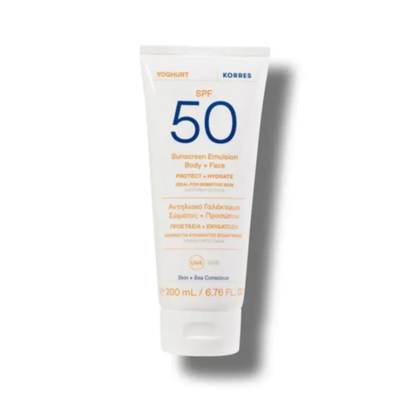 KORRES Yoghurt Sunscreen Emulsion spf50