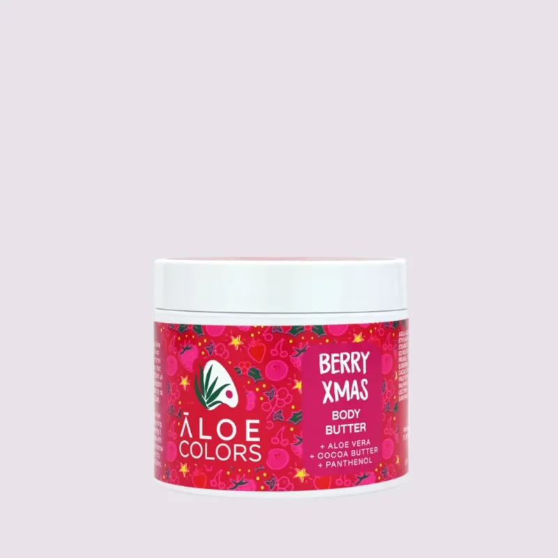 Aloe Colors Body Butter Berry Xmas