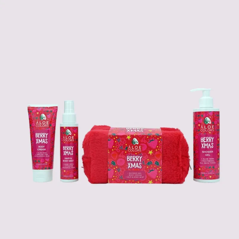 Aloe colors Berry Xmas Bag