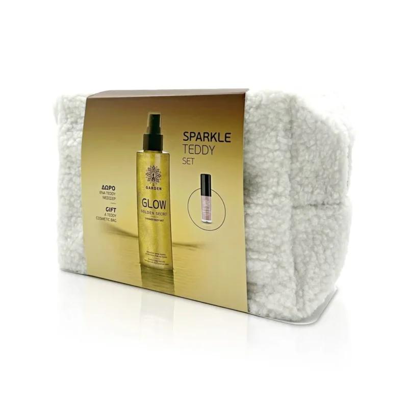 Sparkle Teddy Set Glow Golden Secret