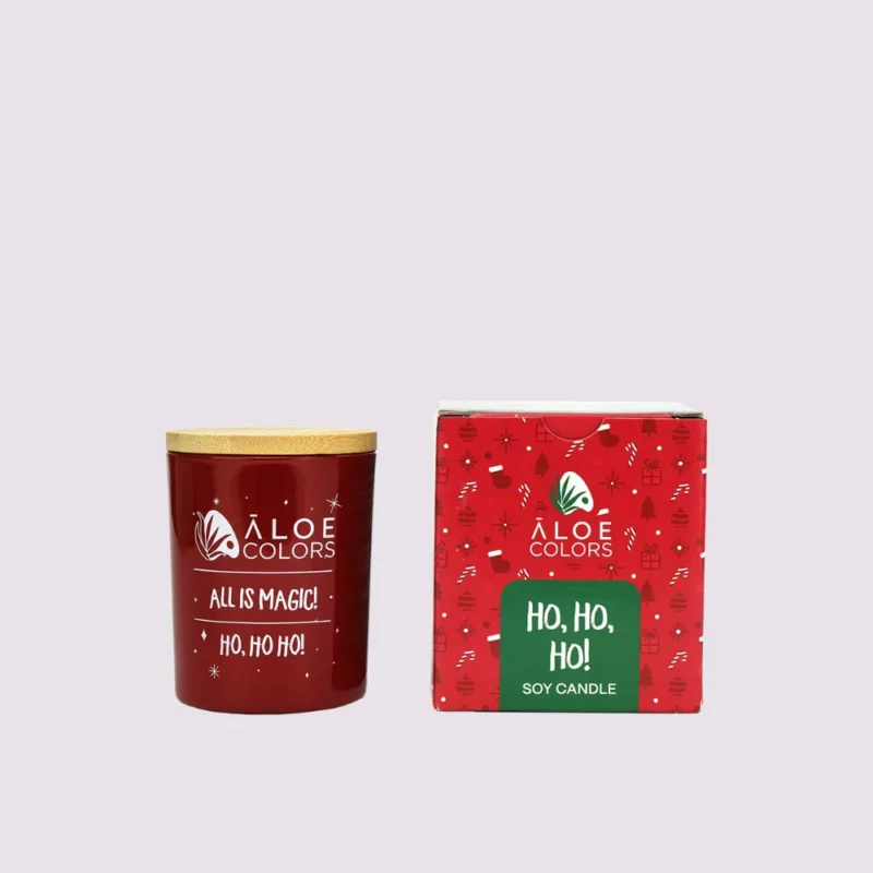 Aloe Colors Scented Soy Candle Ho Ho Ho! 150g