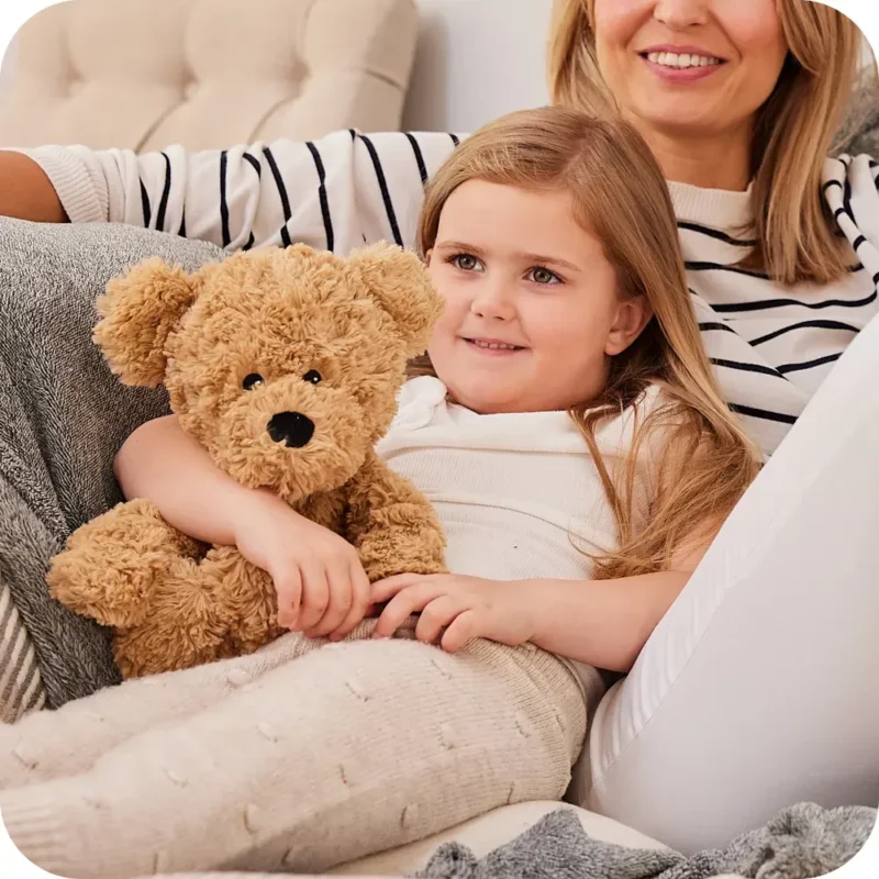 Warmies Καφέ Σγουρομάλλική Αρκούδα