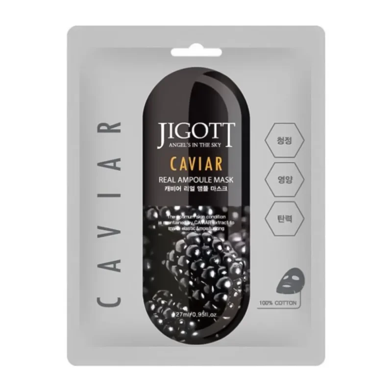 Jigott Caviar Real Ampoule Mask