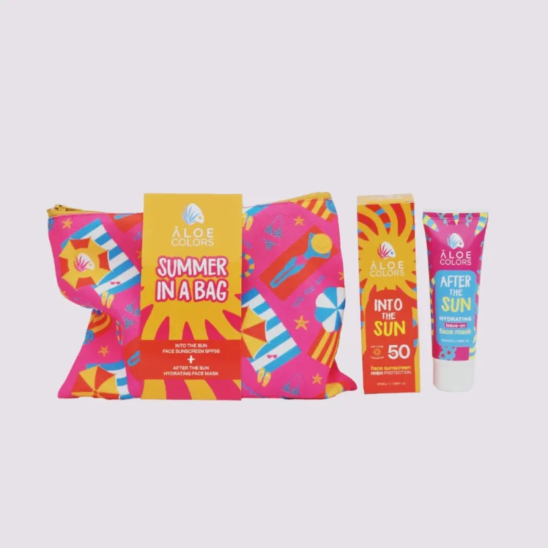 Aloe Colors Into The Sun Cosmetic Bag Spf 50