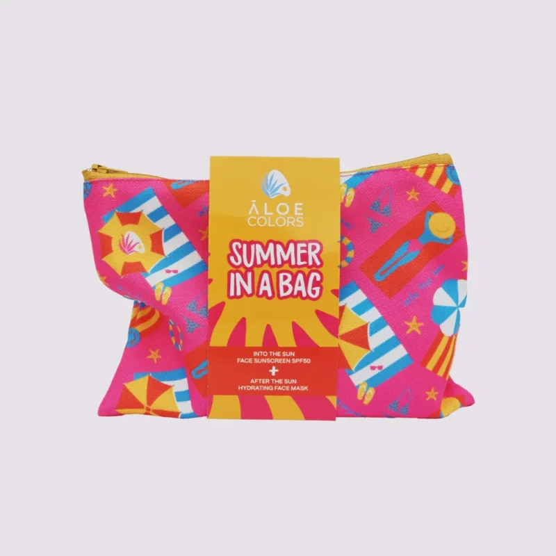 Aloe Colors Into The Sun Cosmetic Bag Spf 50