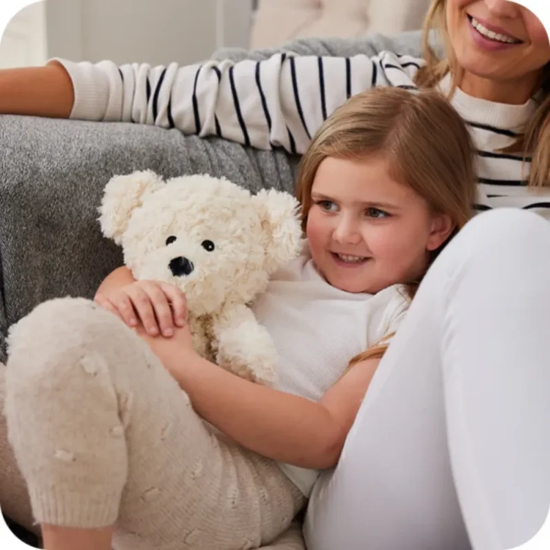 Warmies Εκρού Αρκούδα